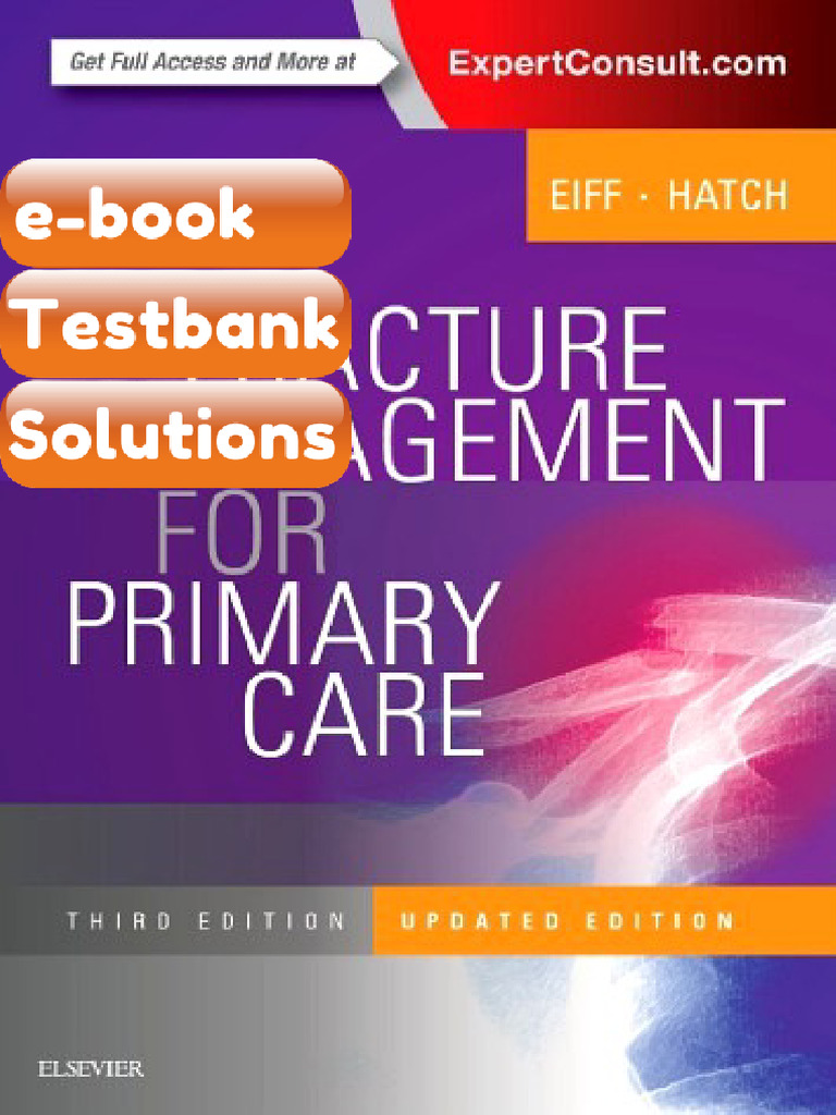 Ebook & Testbank Fracture Management For Primary Care Updated