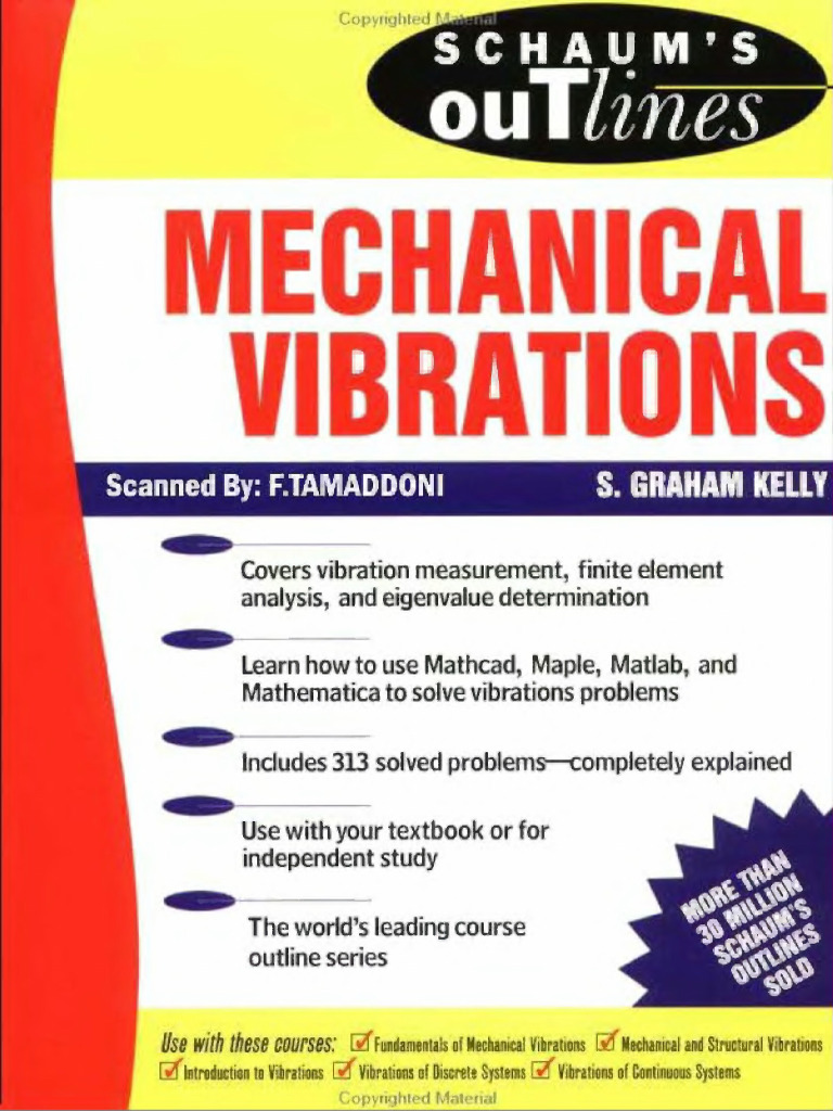 Schaums Outline of Mechanical Vibrations | PDF