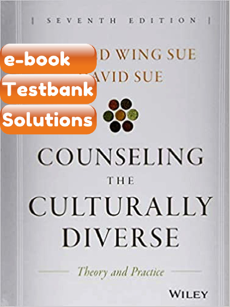 Counseling the Culturally Diverse Theory and Practice 7th Edition by ...