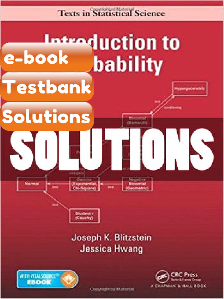 Testbank Solutions Introduction to Probability 1 Ed Blitzstein Fast ...