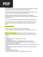 COLREG Rules 1-38 Summary Guide | PDF | Shipping