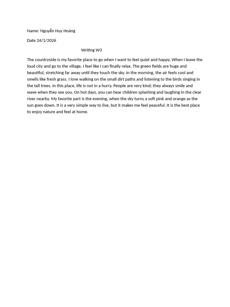 Writing w3 | PDF