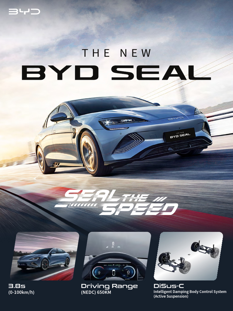 NEW BYD SEAL Specs Brochure WM | PDF | Vehicle Technology | Off Road ...