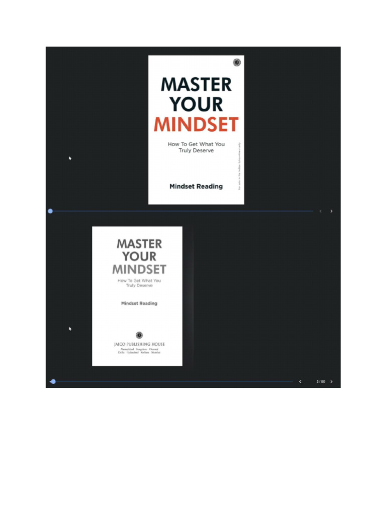 Mindset Master | PDF