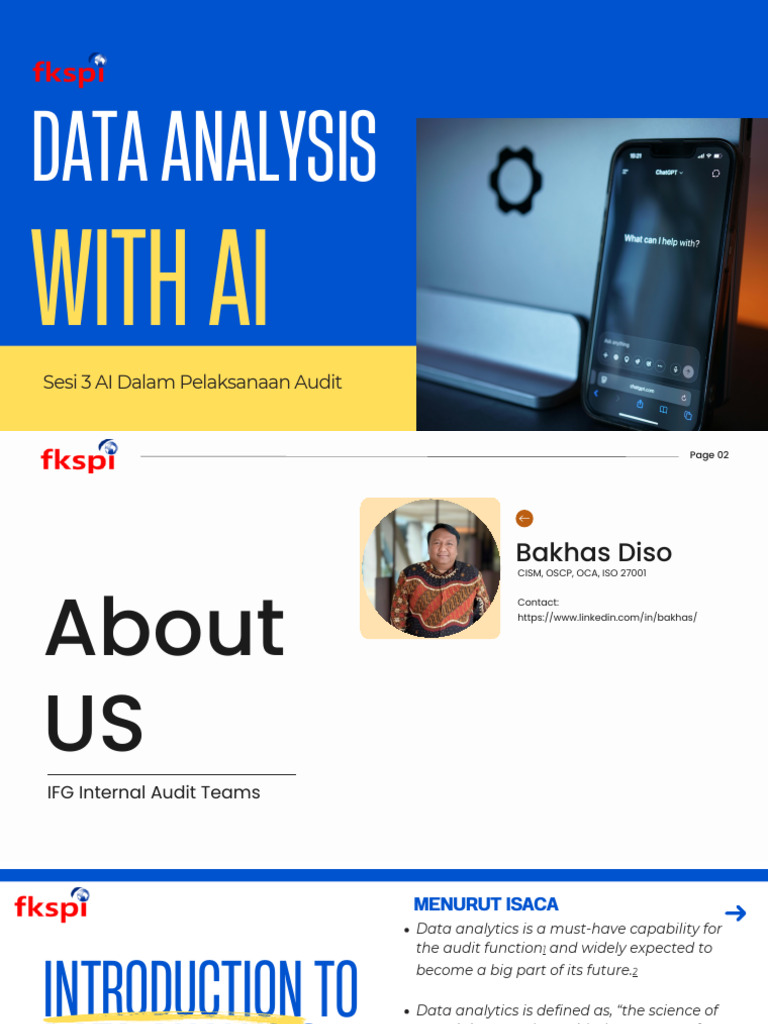 FKSPI Week 3 - Data Analysis With AI | PDF