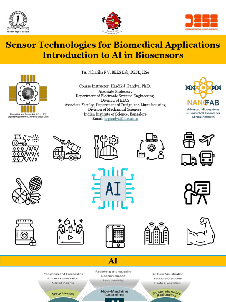 Introduction To AI in Biosensors | PDF | Machine Learning | Sensitivity ...