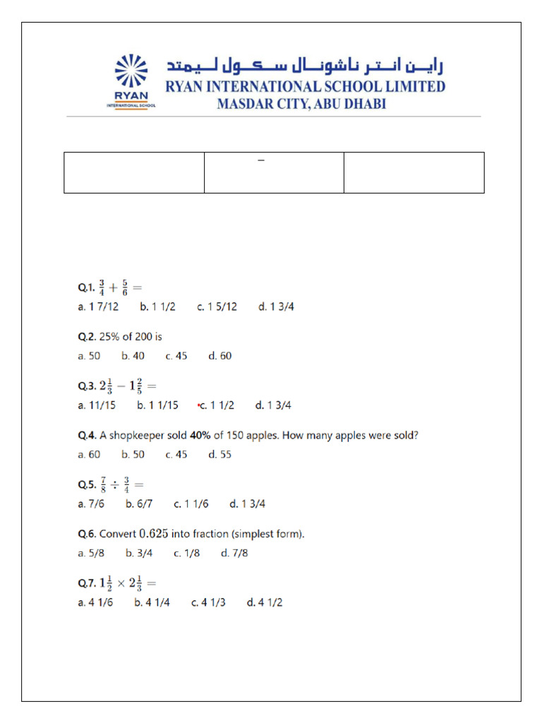 Asset Practice Worksheet 2 GR 5 | PDF