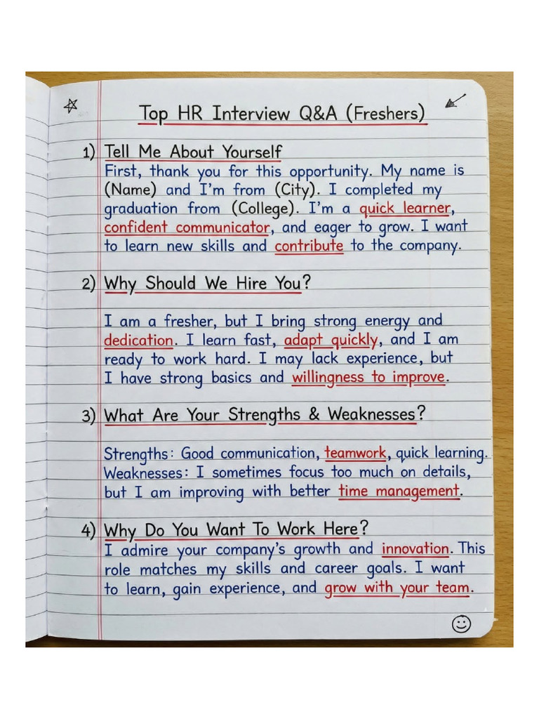Interview Questions | PDF