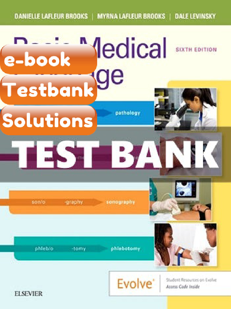 Testbank Basic Medical Language 6 Ed Brooks Fast Download | PDF ...
