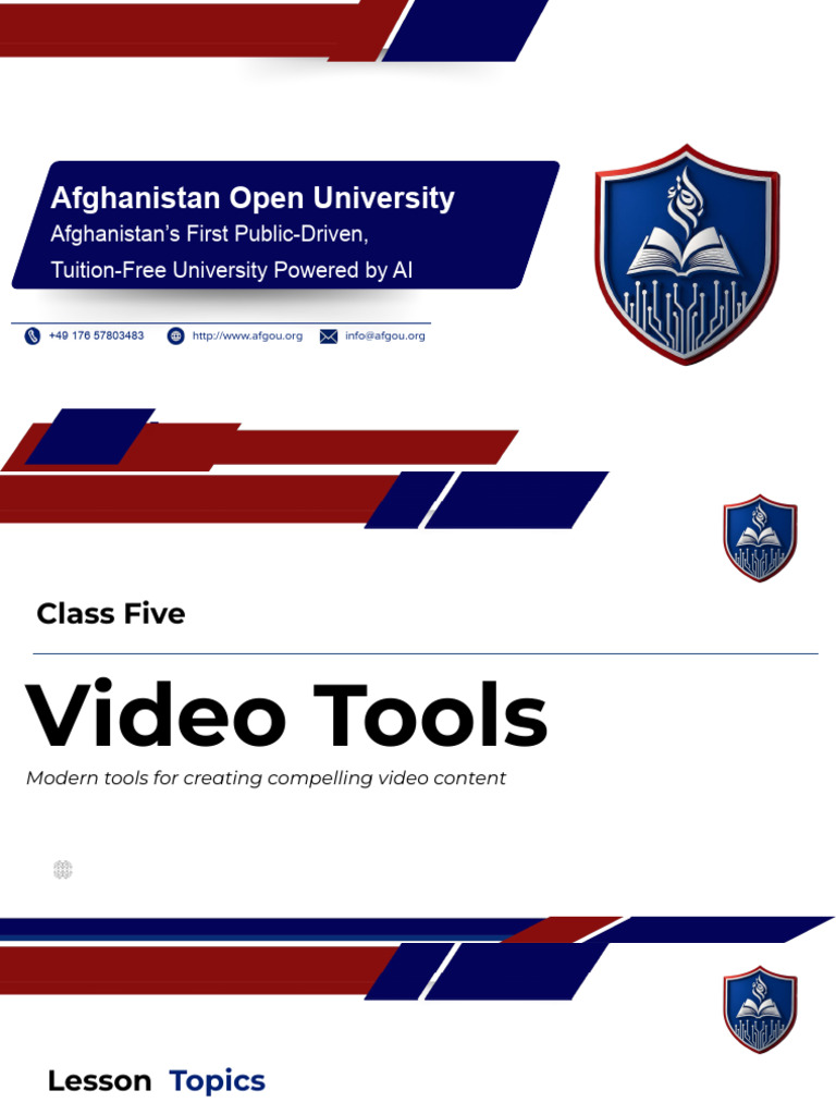 Video Tools _ Class 05 | PDF