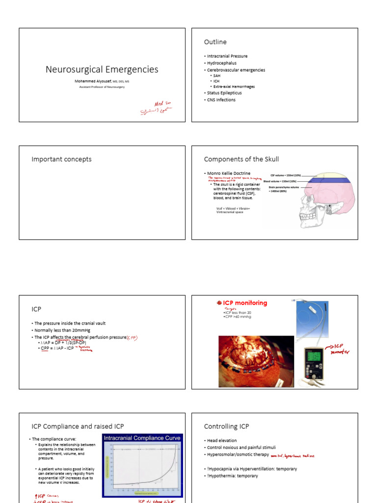 Neurosurgical Emergencies | PDF | Stroke | Medical Specialties