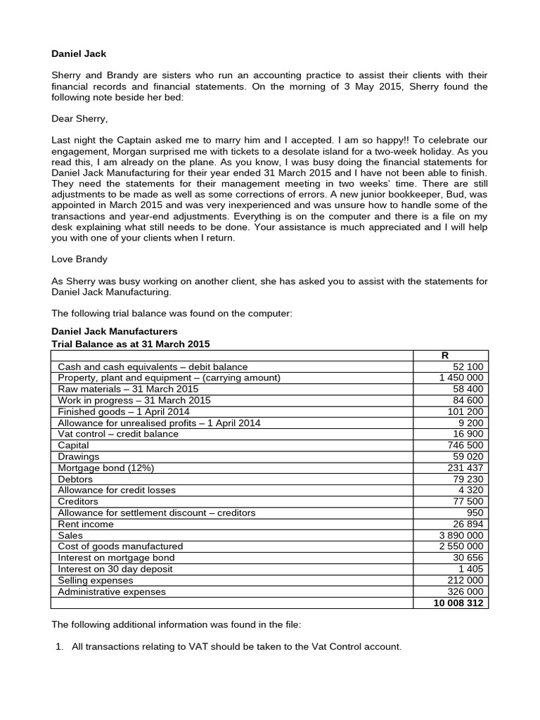 Daniel+Jack+Eng | PDF | Debits And Credits | Personal Finance