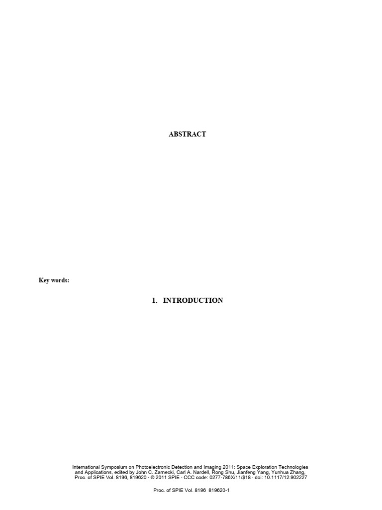 2 - SPIE - Design of Bipod Flexures For Space Mirror | PDF | Adhesive ...