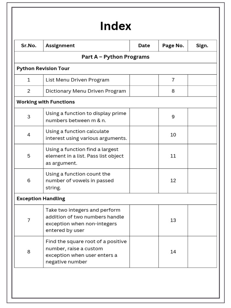 CS Practical File09 | PDF | Databases | Parameter (Computer Programming)