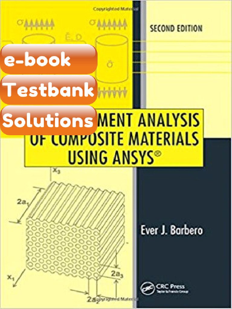 Finite Element Analysis of Composite Materials Using ANSYS 2nd Barbero ...