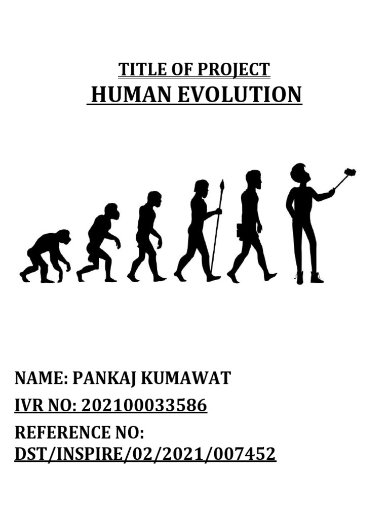 Human Evolution - Project2 | PDF | Homo | Human
