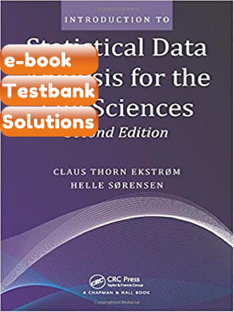 Introduction to Statistical Data Analysis for the Life Sciences 2nd ...