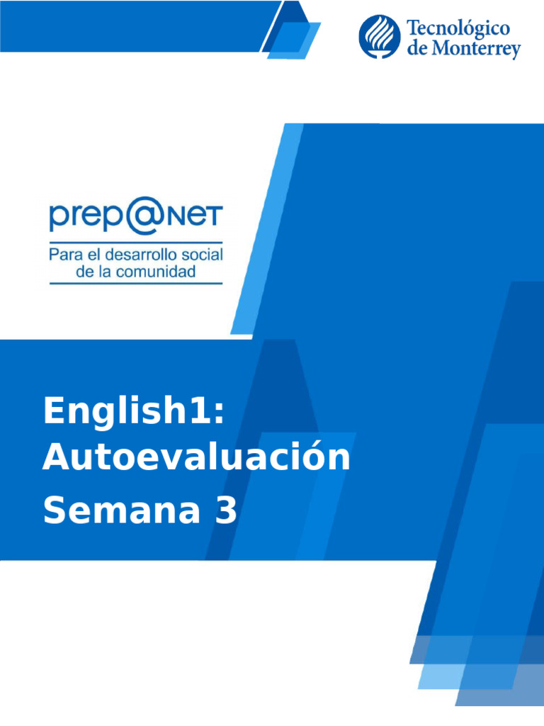 Autoevaluacion Semana 3 | PDF