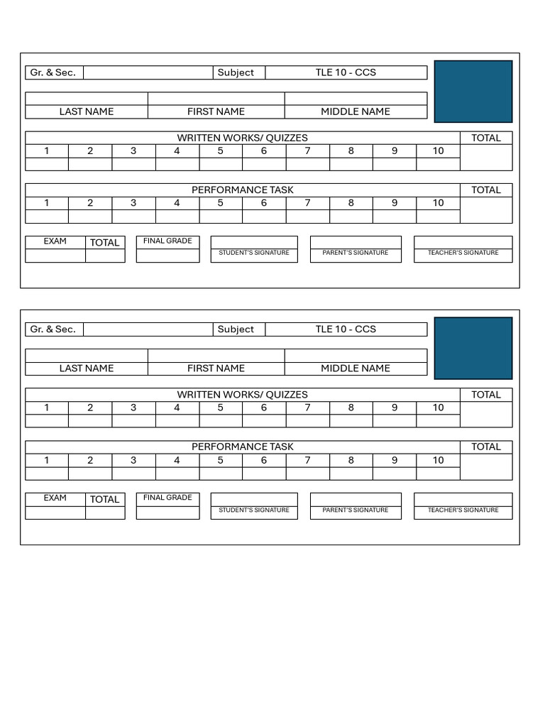 Template | PDF