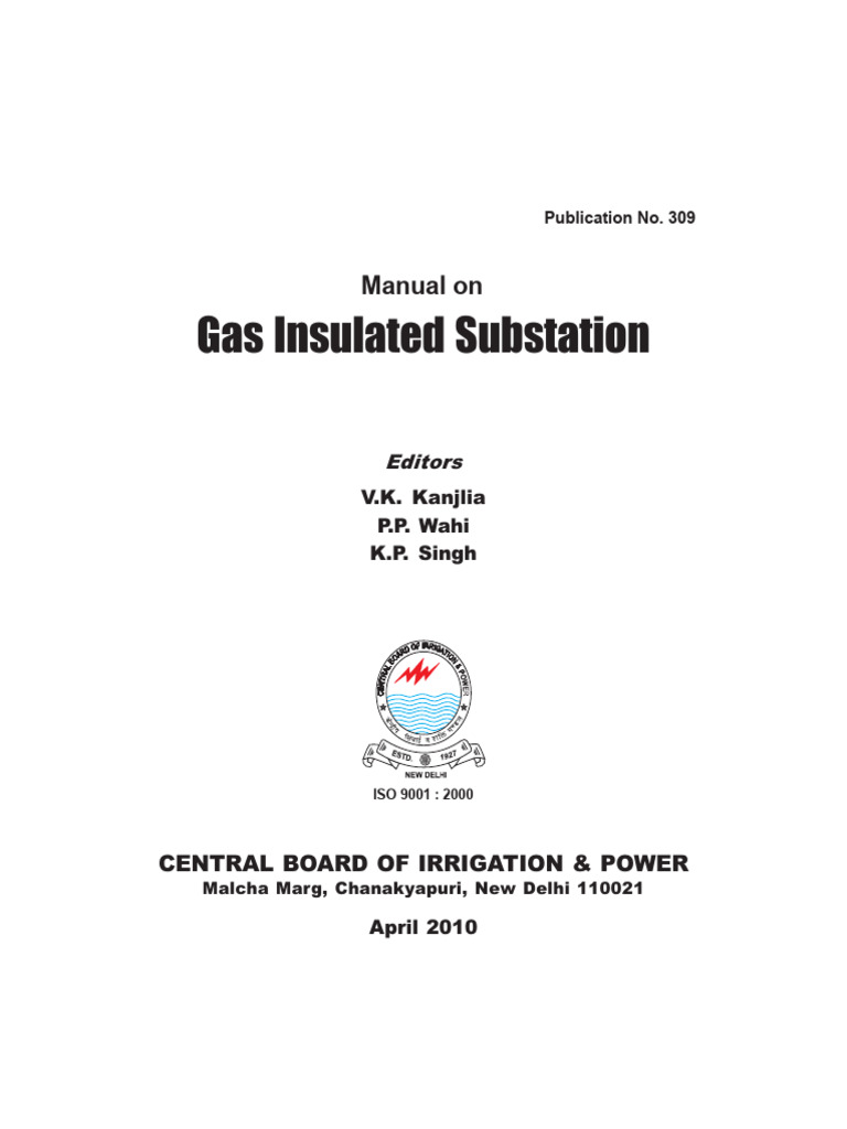 Manual On Gas Insulated Substation Compress | PDF | Transformer | Power ...