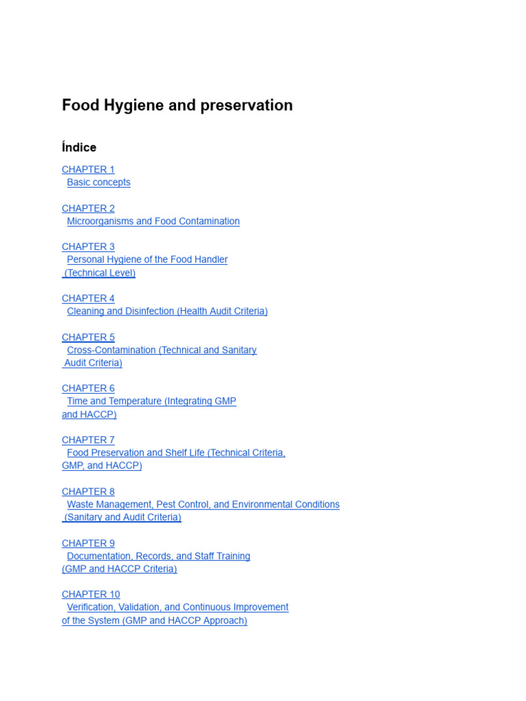 Food Hygiene | PDF | Food Safety | Foodborne Illness