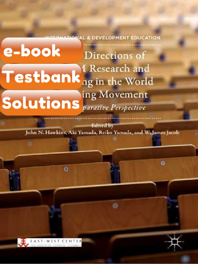eBook & Testbank New Directions of STEM Research and Learning in the ...