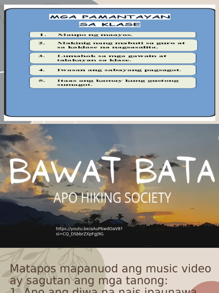 Bawat Bata | PDF