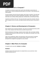 Class 10 Computer Chapter 1 Overview | PDF