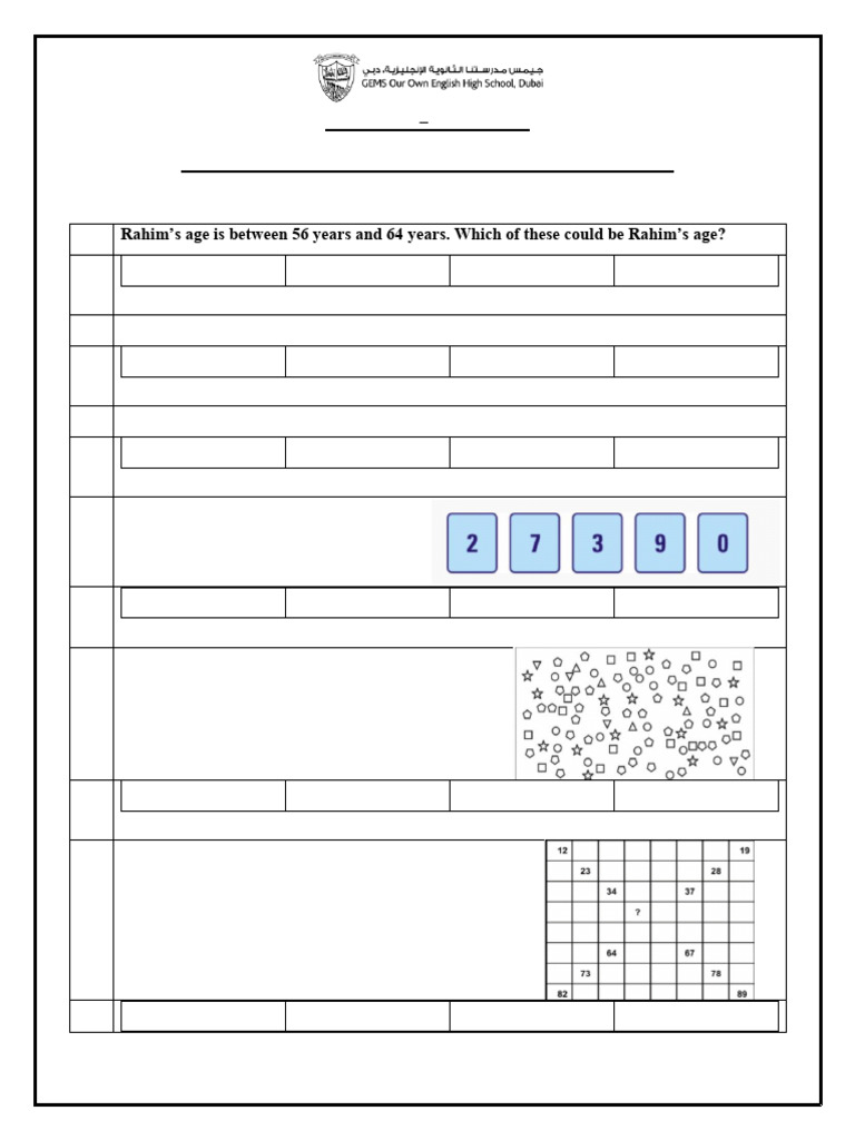 Mathematics Concepts Worksheet Money | PDF | Chess Theory | Chess