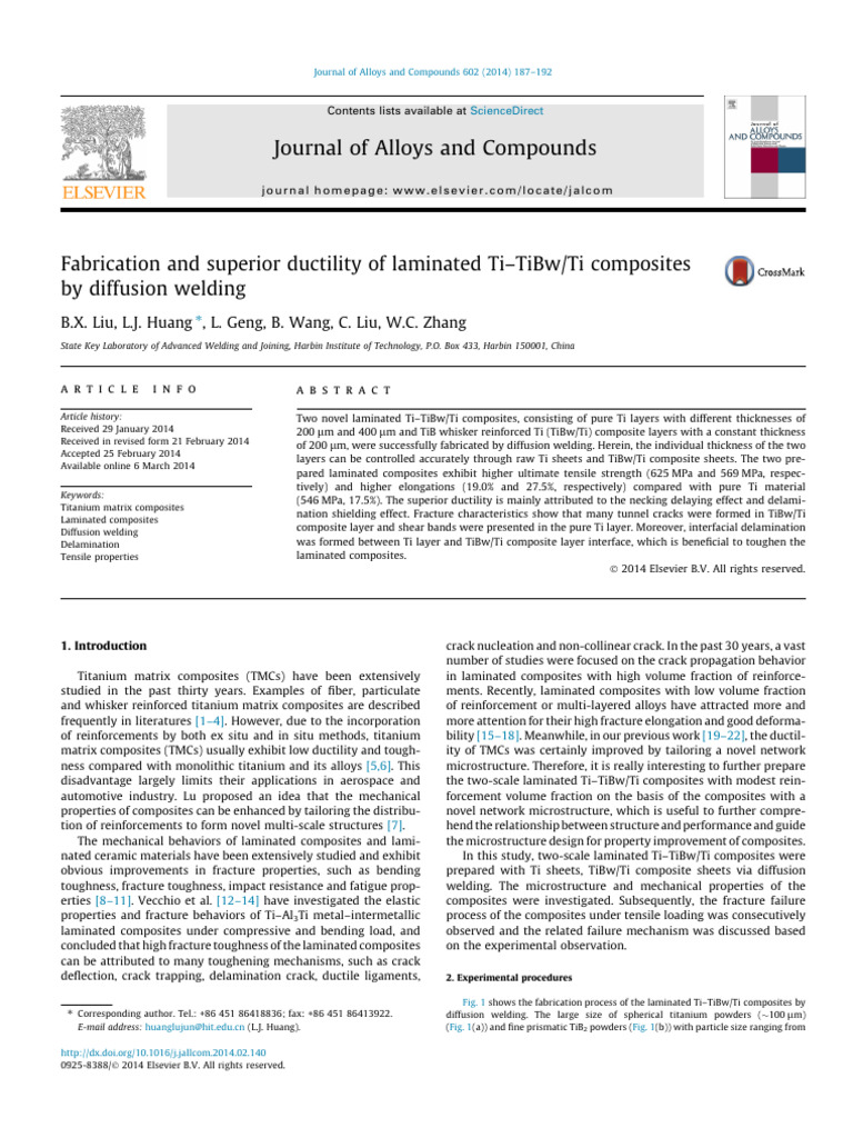 2014-Fabrication and Superior Ductility of Laminated Ti-TiBw Ti ...