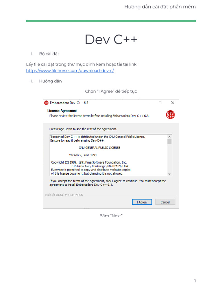 Huong Dan Cai Dat Dev C++ | PDF