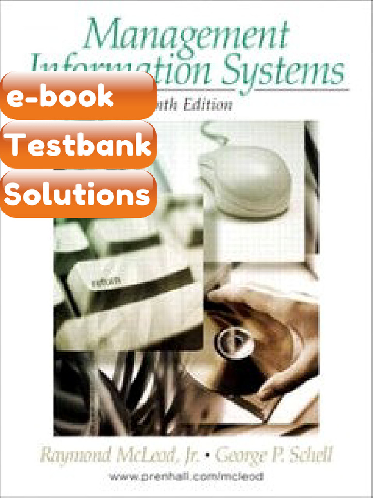 Testbank Management Information Systems 10th Edition McLeod Fast ...