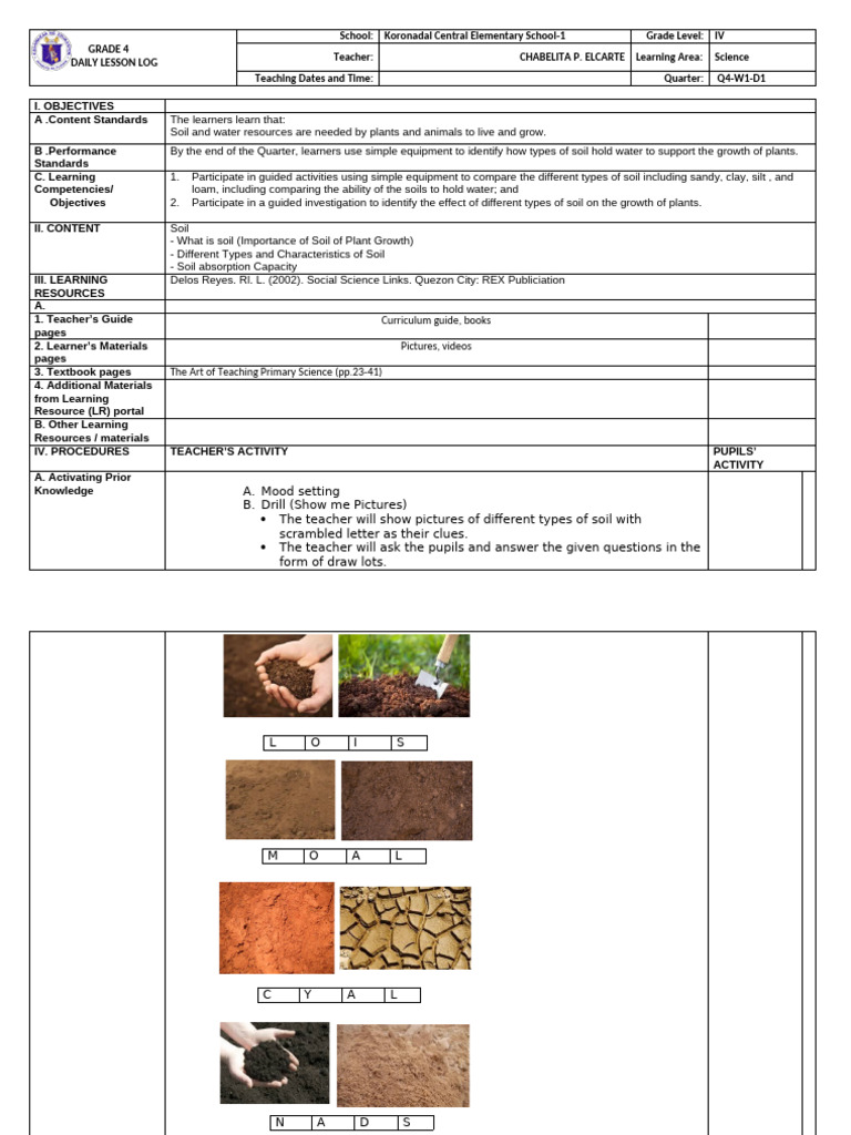 Template | PDF | Soil | Earth Sciences
