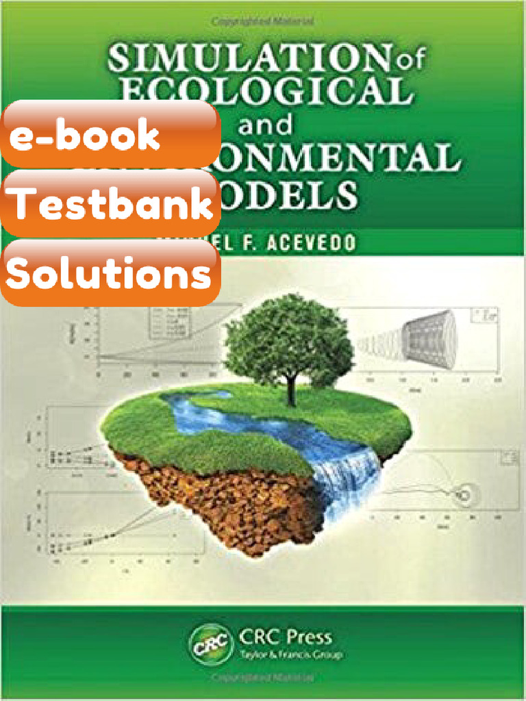 Testbank Simulation of Ecological and Environmental Models 1st Acevedo ...