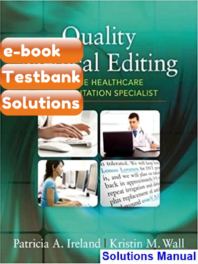 Testbank Quality Medical Editing for the Healthcare Documentation ...
