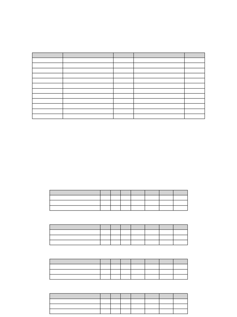 Relim Arena Tournament Scoresheet | PDF