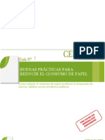 GUIA 1 Buenas Practicas para Reducir Consumo de Papel