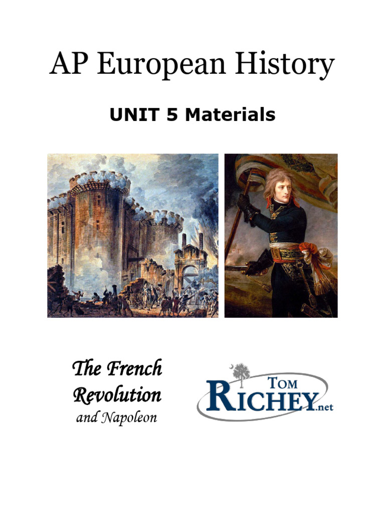 5 - Unit 5 Materials - Euro | PDF | French Revolution | Social Contract