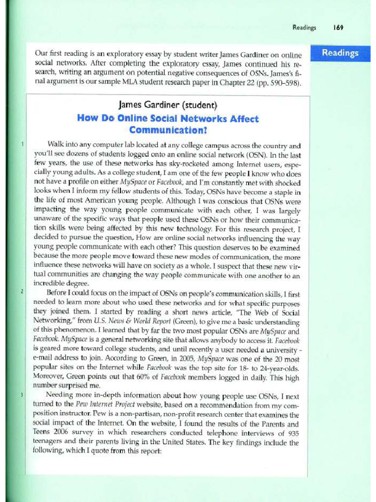 Exploratory Essay Sample (1) | PDF