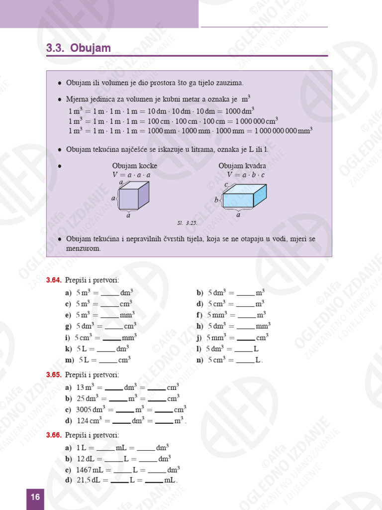 Fizika 7 Alfa (Obujam) | PDF