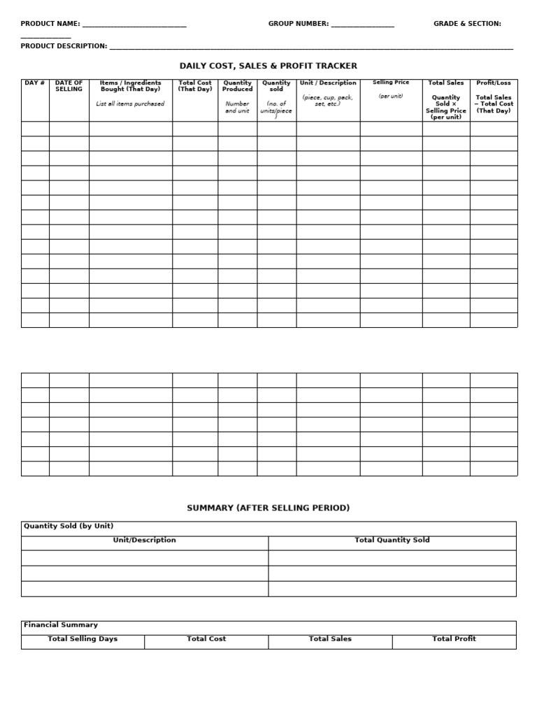 Entrep Tracker Updated | PDF