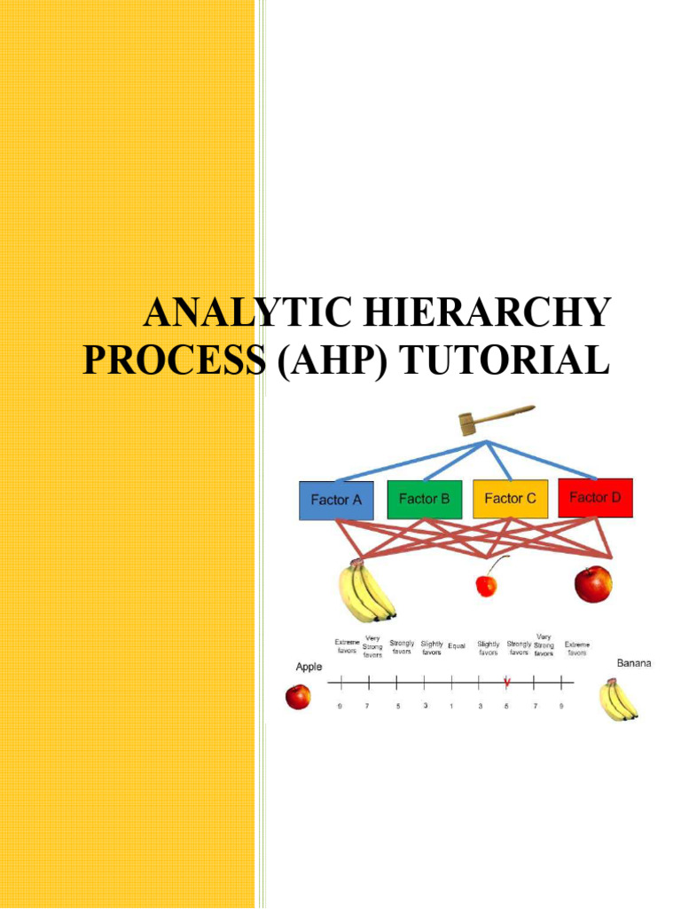 Analytic Hierarchy Process Ahp Tutorial | PDF | Eigenvalues And ...