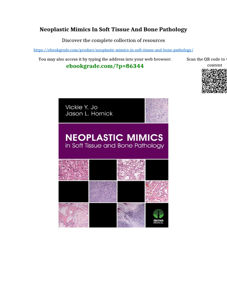 Neoplastic Mimics in Soft Tissue and Bone Pathology latest pdf 2025 | PDF