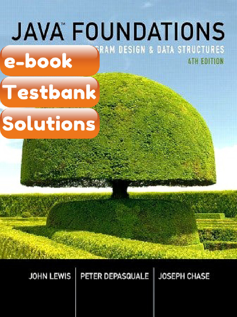 Testbank Java Foundations Introduction to Program Design and Data ...