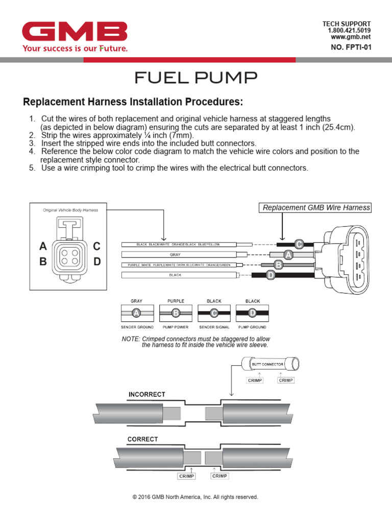 FPTI01 FPWireHarnessInstall ENGWEBSITE | PDF