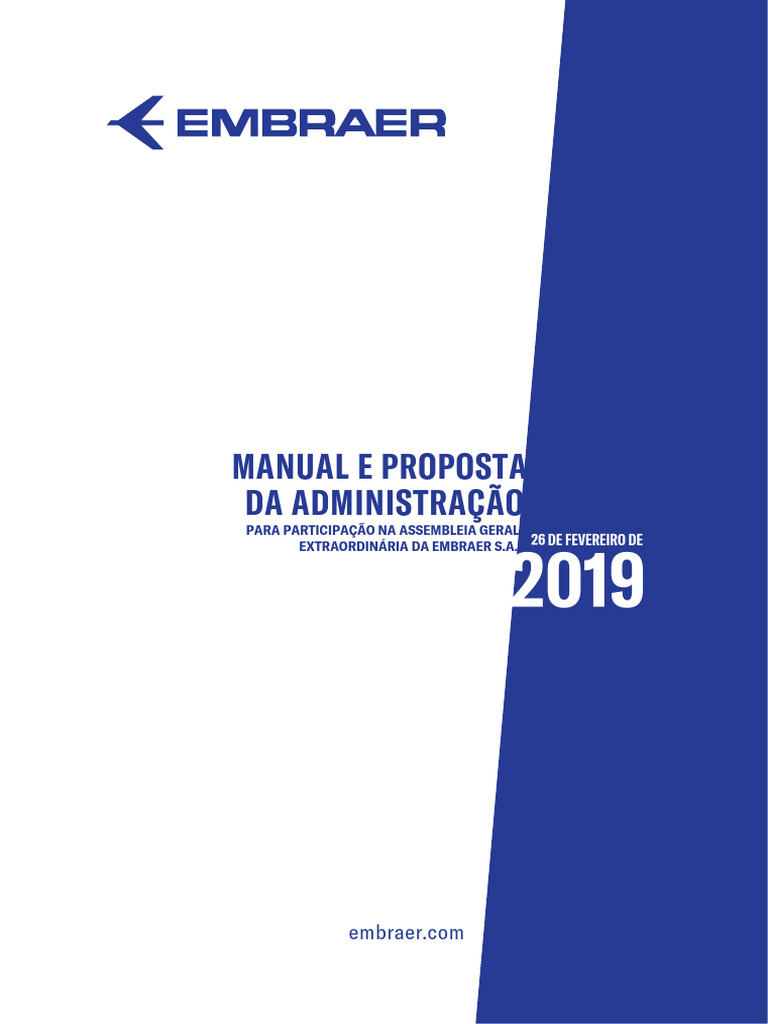 Embraer - Manual Da AGE (Português) COMPLETO FINAL | PDF | Boeing ...