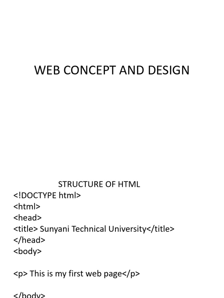 WEB PROGRAMMING 3 | PDF | Html | Html Element