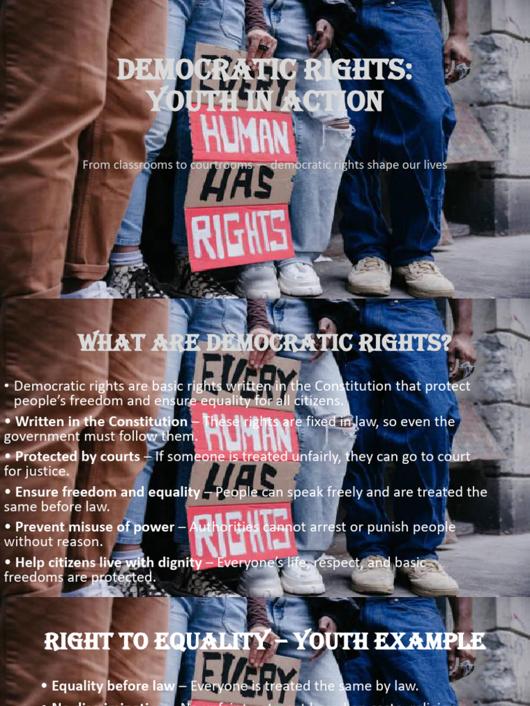 Democratic Rights | PDF