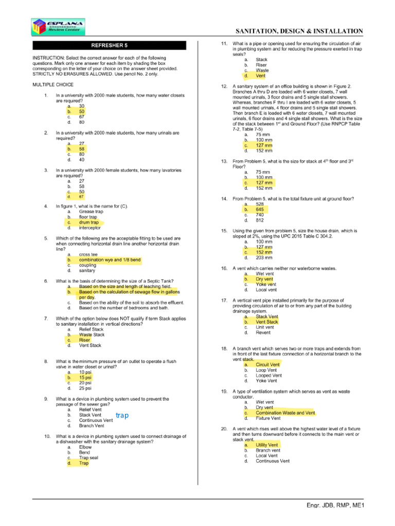 SPDI Refresher 5 | PDF