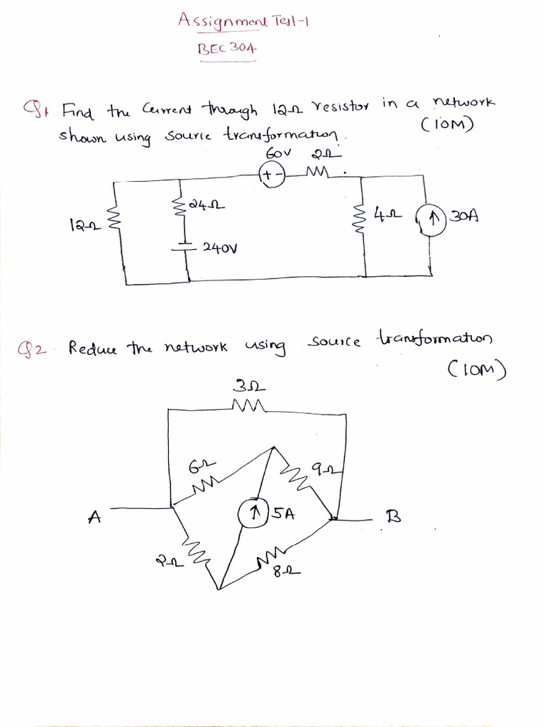 Assignment Test 1 | PDF